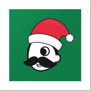 Natty Boh Christmas Santa Posters and Art